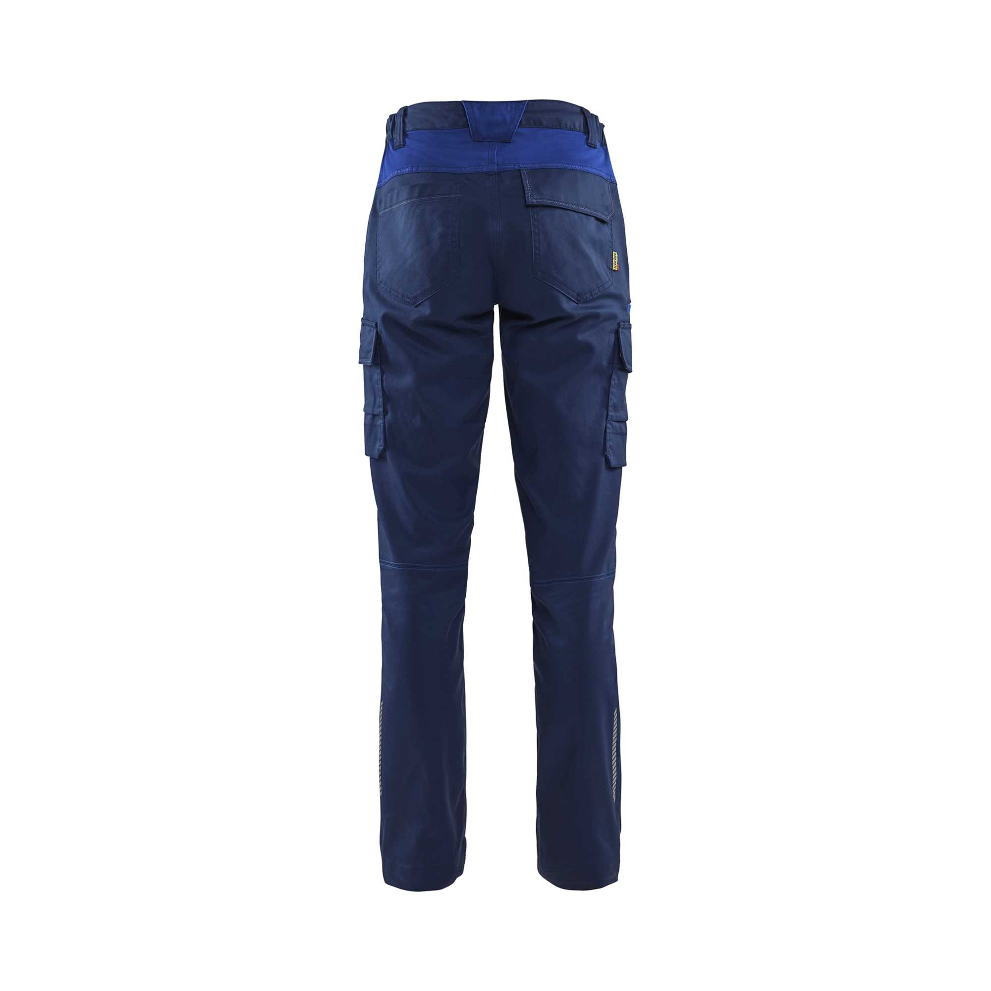 BLAKLADER 71441832 Women's industry trousers stretch Hi Vis Reflective Work Trousers Women - twill fabric